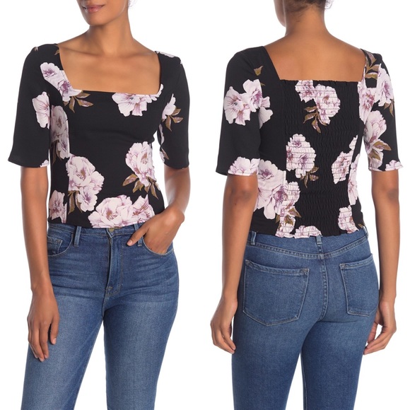 free press Tops - ✨3 for $18✨ Free Press Square Neck Top Size Small